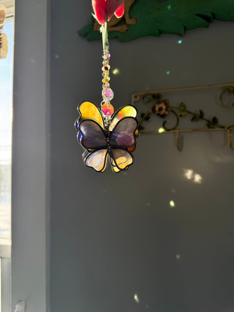 Crystal butterflies