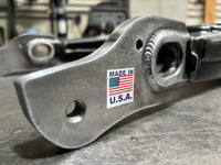 Image 3 of Tinworksinc 09-UP Harley Davidson Bagger DIY Lowered Shock Shackles (weld On)