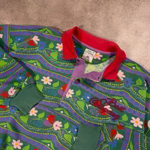 Image of 1980s Best Company 1/4 Button Up Sweatshirt, Size Large