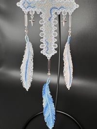Image 4 of Blue Cross Dreamcatcher