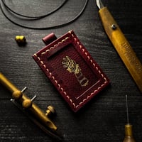 Image 1 of SINGLE SCAPPY - BORDEAUX GOLD FOIL