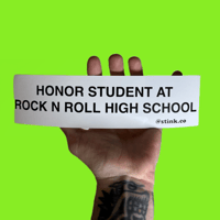 Rock N Roll High School Bumper Sticker