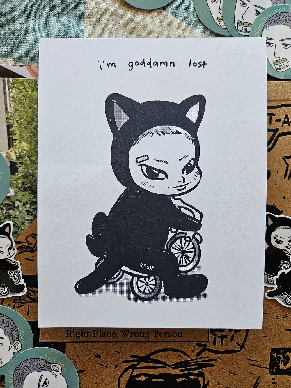 Image of Lost Mini Print