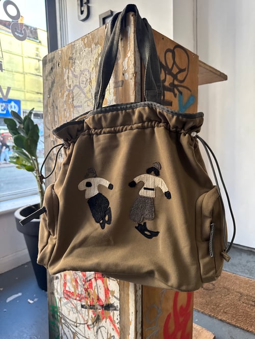 Image of Early 2000s Prada Sport Ricamo Tech Bag