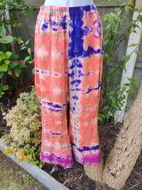 Image 1 of Glitter BELL bottoms- orange - Peach Orange Purples