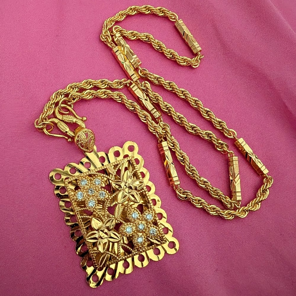 Image of Empress in Bloom - 24K Necklace