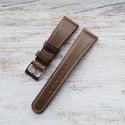 20mm Box Stitched Antique Brown