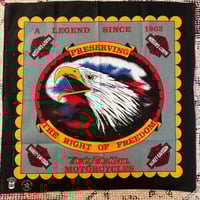 Image 1 of DEADSTOCK HARLEY DAVIDSON BANDANA THE RIGHT OF FREEDOM