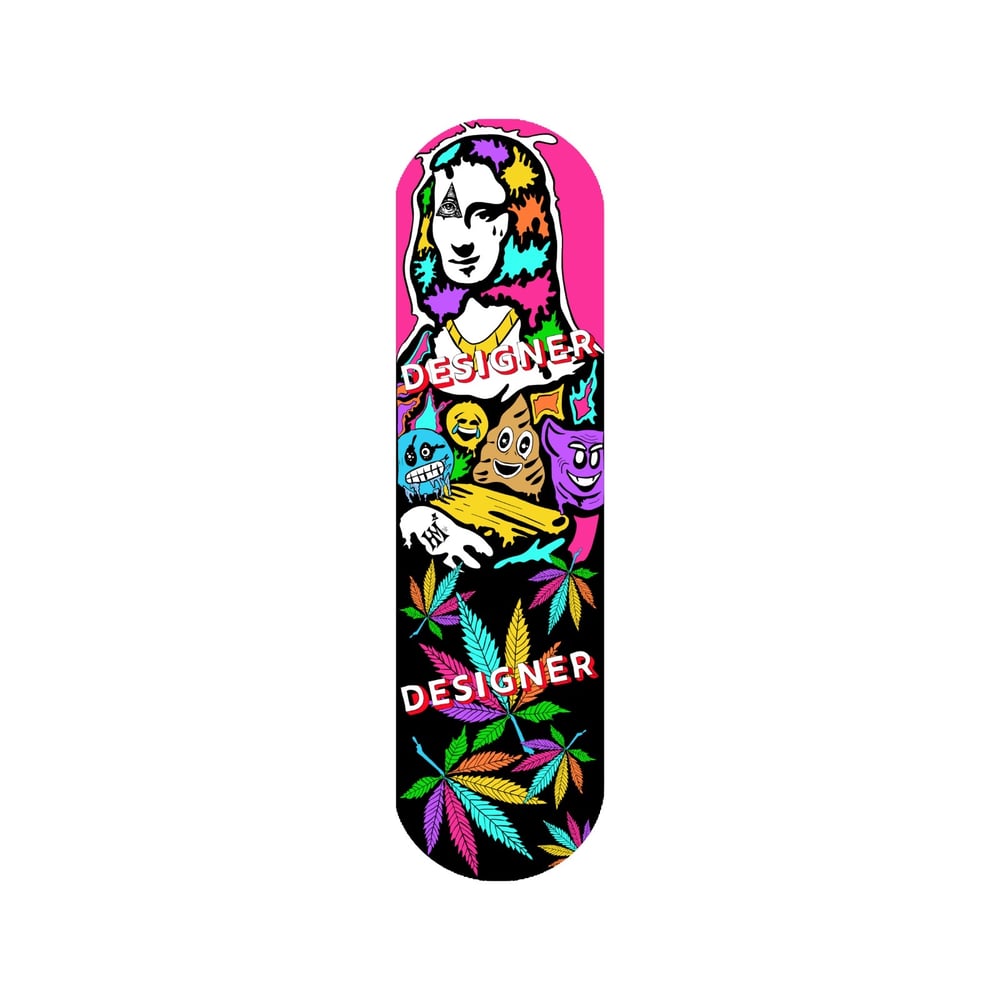 Image of Mona Hustle - 8.25inch Skateboard Deck