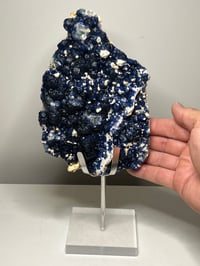 Image 11 of Blueberry Fluorite & Candle Quartz #730