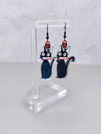 Image 4 of Chaos Cat Earrings