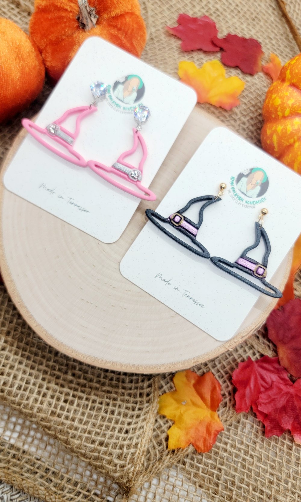 Image of Witch Hat Earrings 