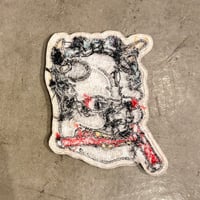 Image 2 of HANNYA FROG IRON ON PATCH MAKOTO HORIMATSU 