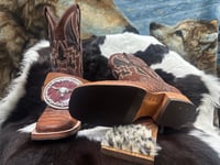 Image 2 of Crocodile Clay Cowboy Boots