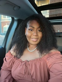 Image 2 of Kinky Curly Half Wig 