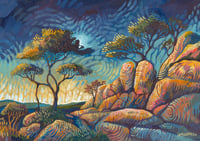 Buruminya - Large Canvas Print