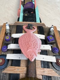 Image 5 of Found object sculptural guitar