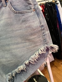 Image 3 of Target fringe shorts 