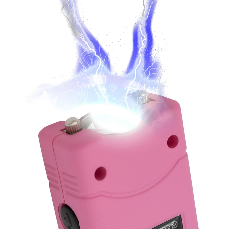 Image of Dark Pink Small Quantum Stun Gun with Leather Case