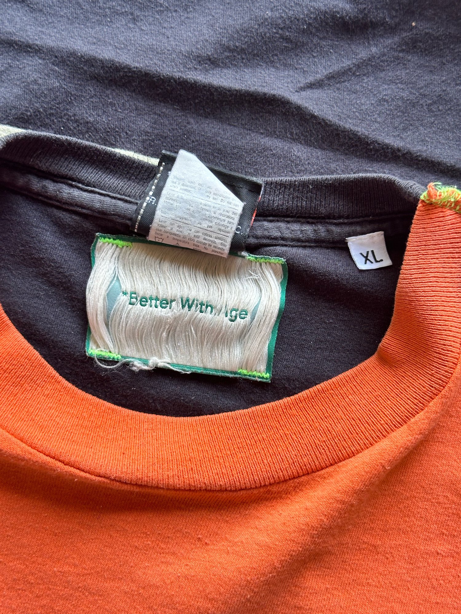 Image of Better With Age Upcycled Drug Longsleeve