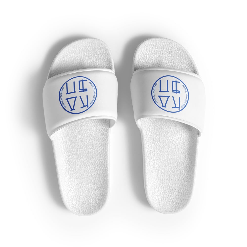 Image of KASHONLY WOMEN'S SLIDES-WHITE