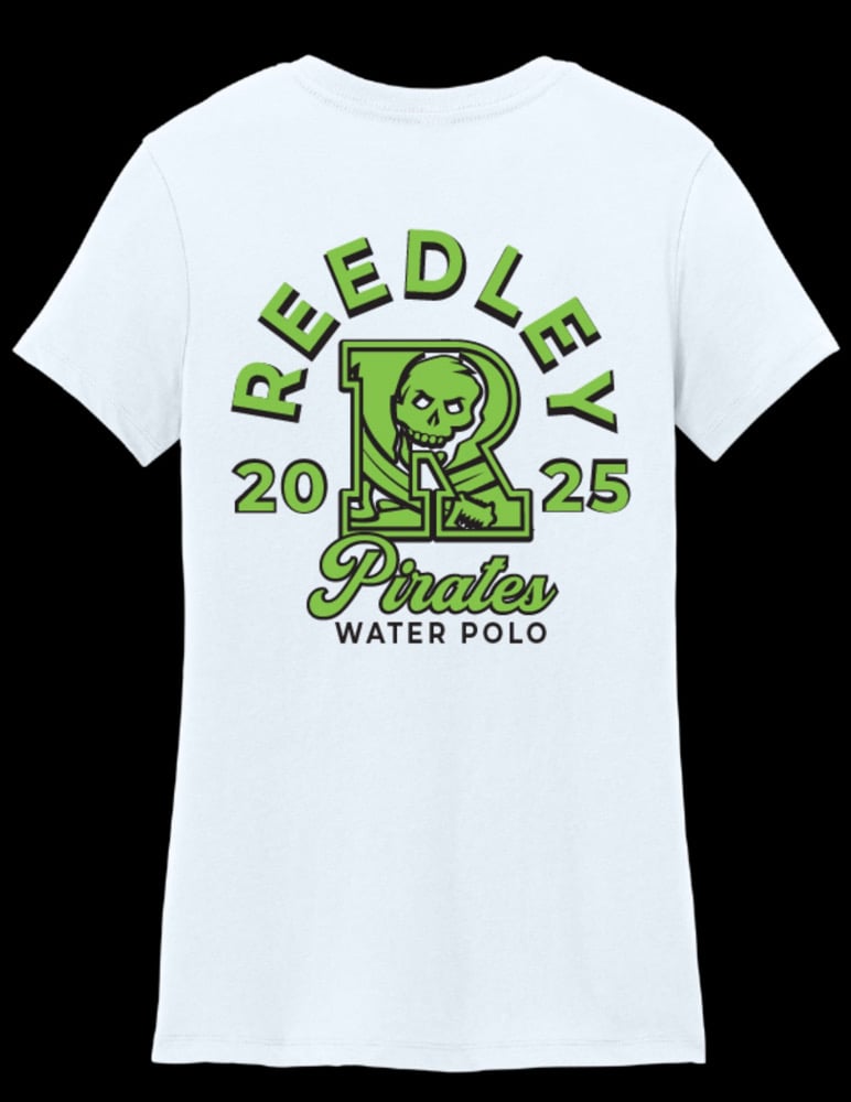 Image of Ladies White R Tee