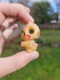 Image 2 of @dojoglass collab Ramen Noodle Kitty Pendant with Shrimp