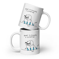 Image 2 of escalate White glossy mug 