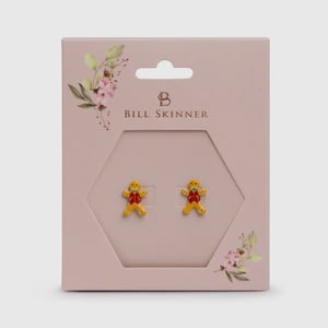 Image of Bill Skinner Gingerbread Man Earrings