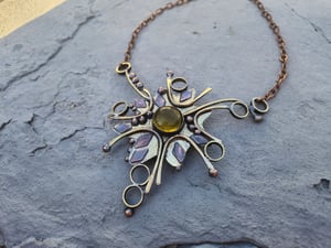 Sun star necklace 