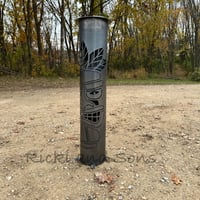 Image 6 of Garden Column - Rolled Garden Pillar - Tiki Man