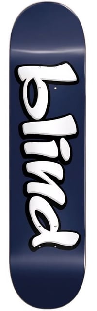 Blind Vintage Logo Skate Deck (Navy)