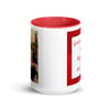 Peaceful Patio Garden Mug - Red