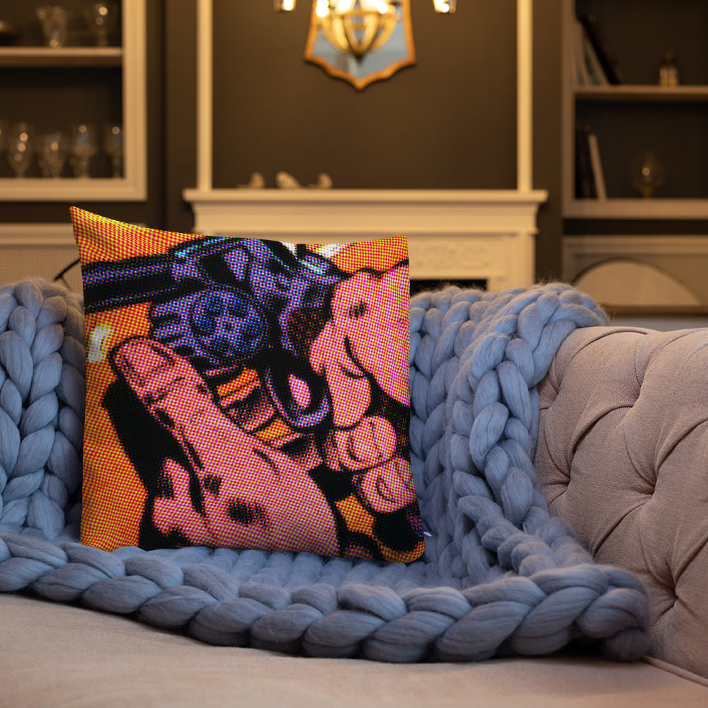 Fully loaded - ComicStrip Cushion / Pillow