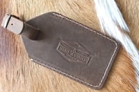 Image 4 of ‘OR Tambo’ Leather Luggage Tag