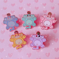 Image 4 of Rainbow Monkey Pin (1) 