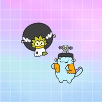 Image 1 of MONSTER ENAMEL PINS