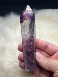 Image 7 of  Phantom Smoky Amethyst Wand #842
