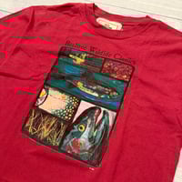 Image 2 of Vintage Realtree Wildlife Classics Red Tee - L