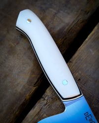 Image 2 of 8” Western Chef - IVORY/BLACK