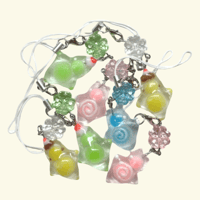 Image 1 of resin sea angel phone charms