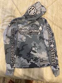 Image 1 of GRAY CAMO LONG SLEEVE HUMBLE SCREAMAHZ 