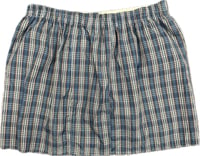 Image 2 of BLUE BOXER SKIRT