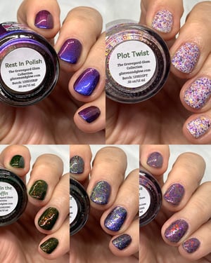 Image of Glisten & Glow The Graveyard Glam Collection (5 piece collection only)