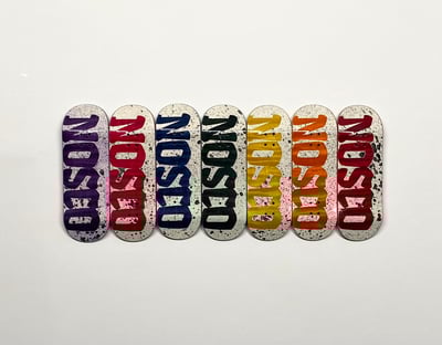 Image of 32mm NS2 - “ROY-G-BIV” Embossed Series