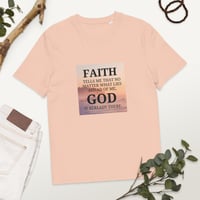 Image 12 of organic cotton t-shirt (Faith)
