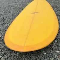 Image 8 of 7-0 Wasp Epoxy Yellow Resin Tint Surfboard 