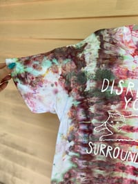Image 2 of LARGE Disrespect Your Surroundings Tie Dye Shirt C4