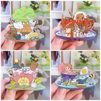 Image 3 of Ghibli Antique Teacup Pins