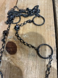 Image 2 of Pewter long necklace 